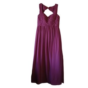 Azazie woman's red ginger bridesmaid dress. Size 16